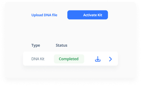 Living DNA download screen