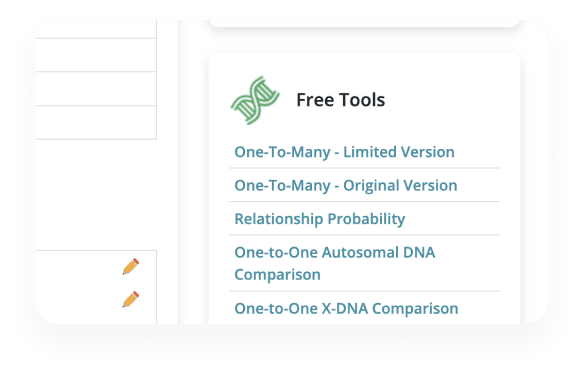 GEDmatch free tools